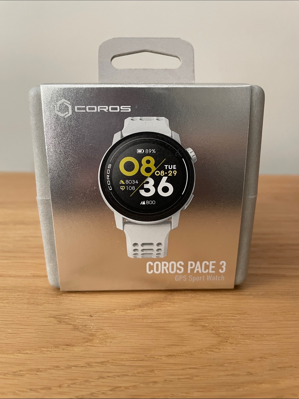 COROS PACE 3 GPS Sport Watch — White | New, Sealed